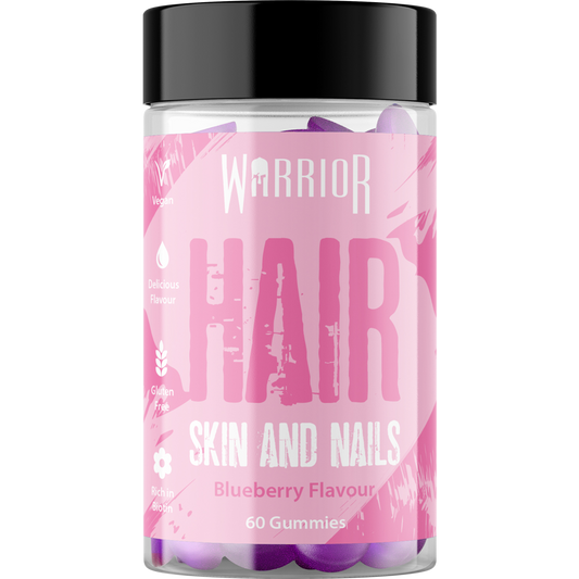 Warrior Hair Skin and Nails Gummies - 60 Gummies