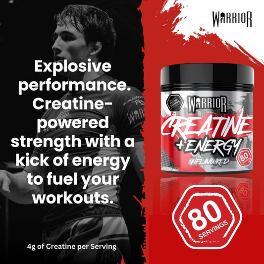 Warrior Creatine Plus Energy 80-serv - image 3