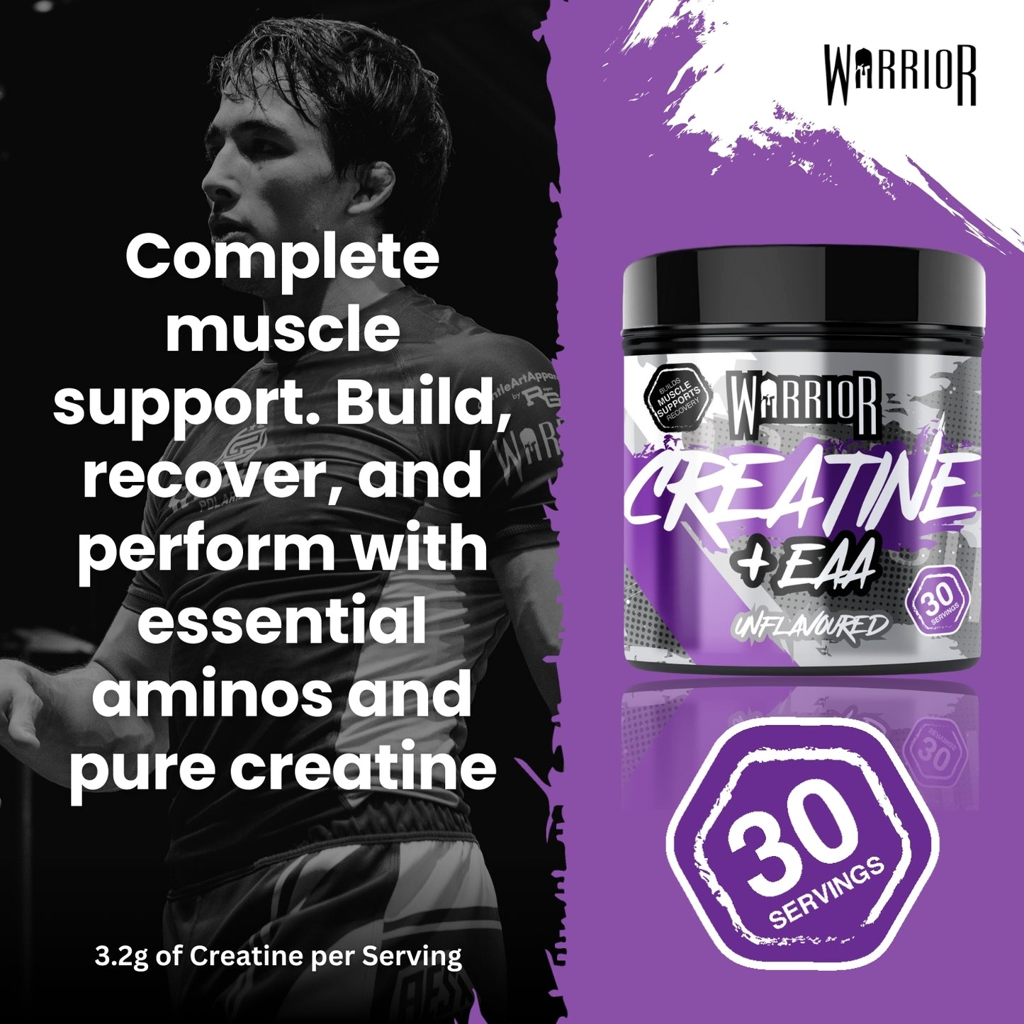 Warrior Creatine Plus EAA - 30 Servings