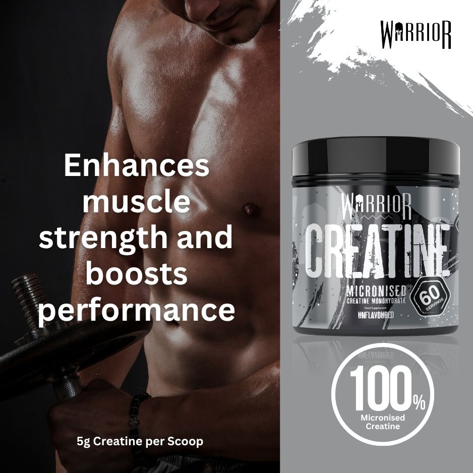 Warrior Creatine Monohydrate Powder - 300g & 500g
