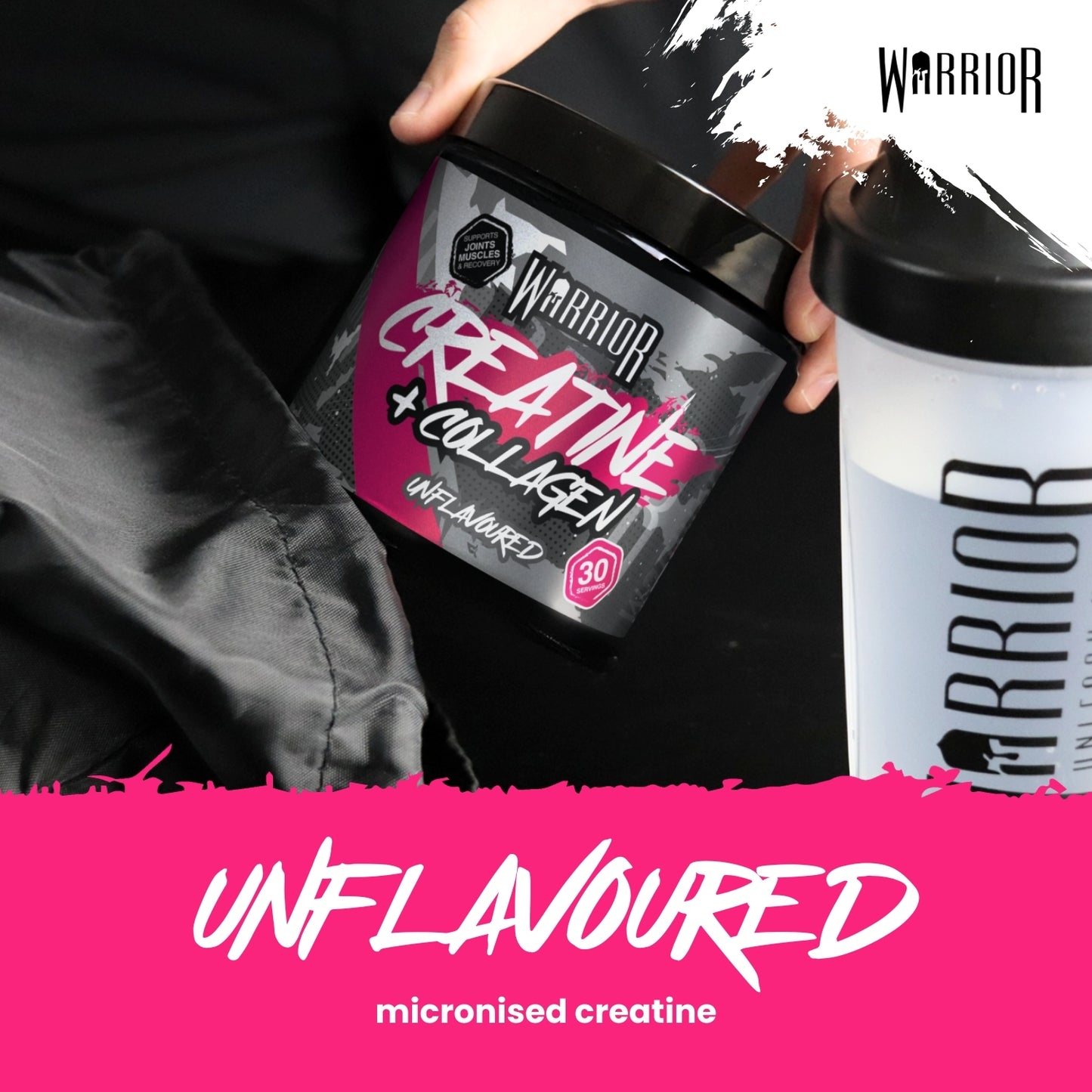 Creatine For Women | Plus Collagen | Strength + Skin + Glutes | Warrior Supps