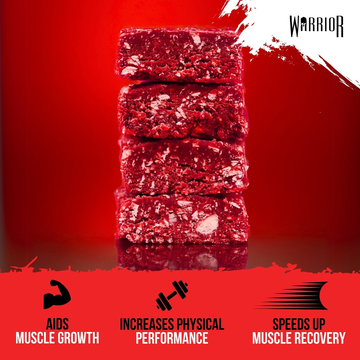 Warrior RAW Protein Bar - 12 x 75g Bars