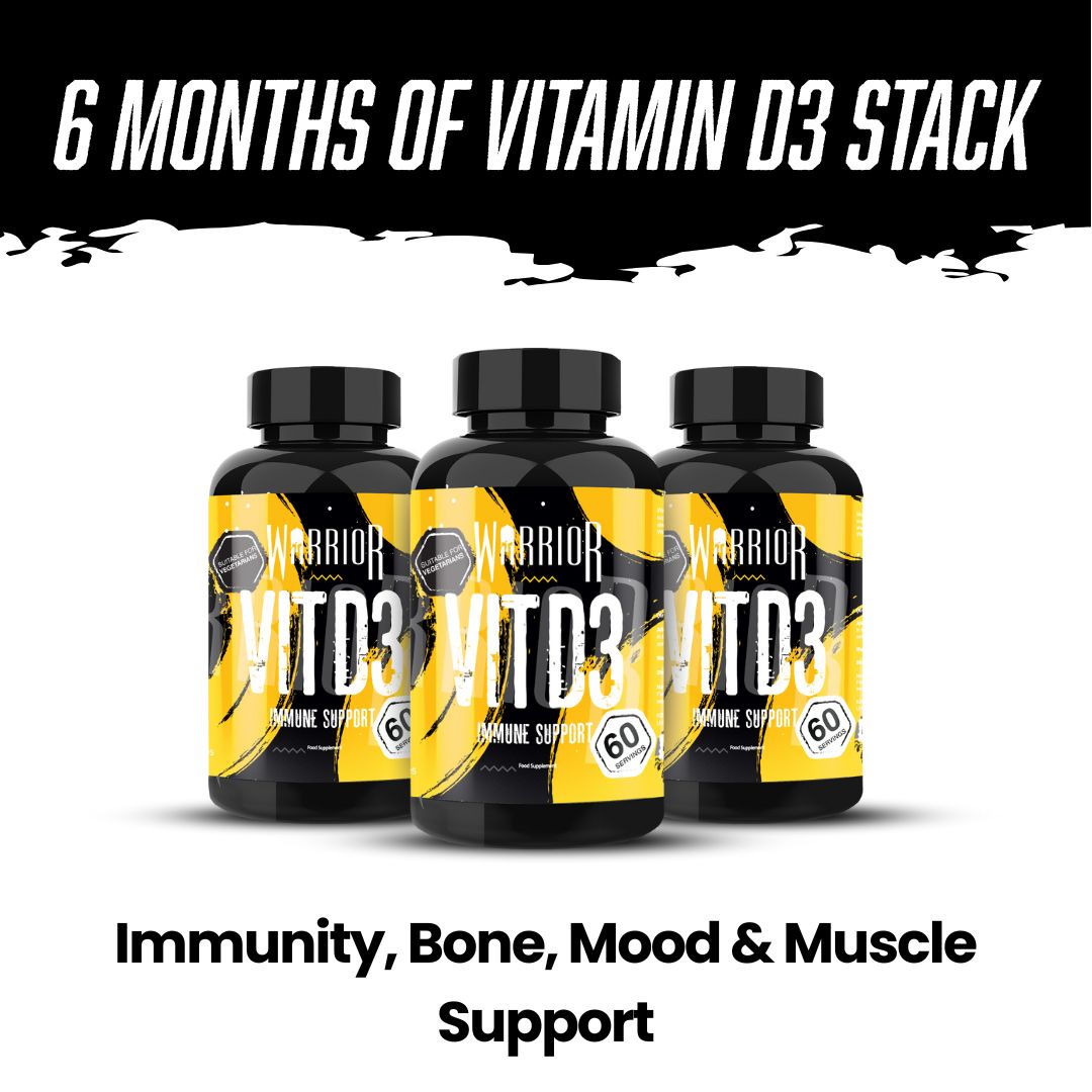 6 Months of Vitamin D3 Stack