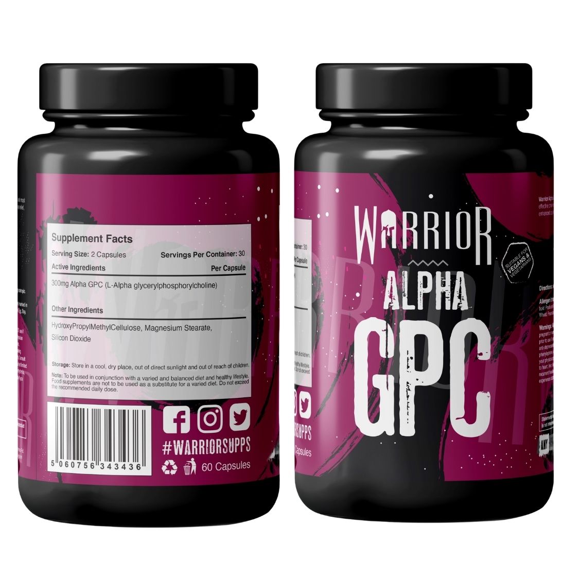 Warrior Alpha GPC - 60 Caps