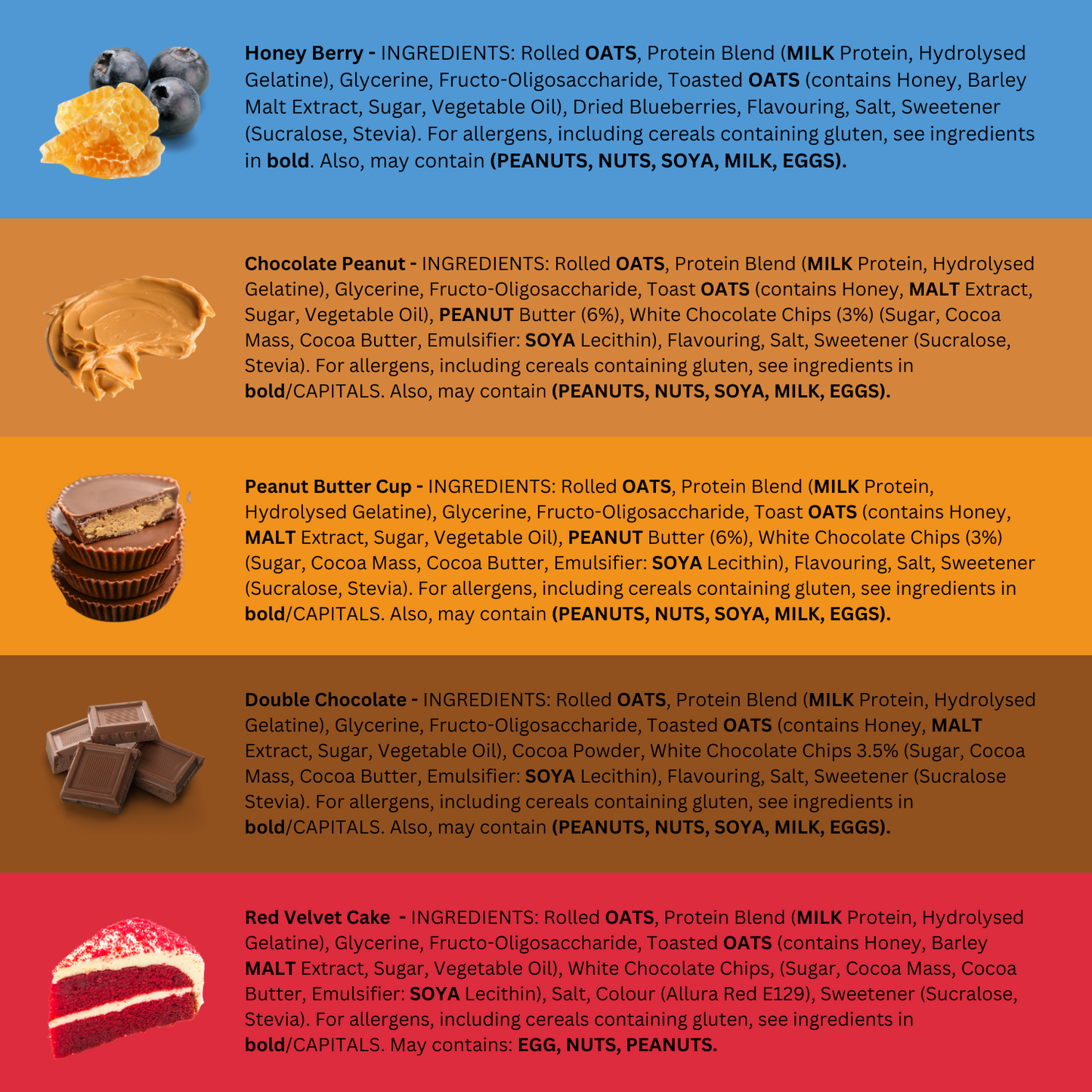 Warrior RAW Protein Bar - 12 x 75g Bars
