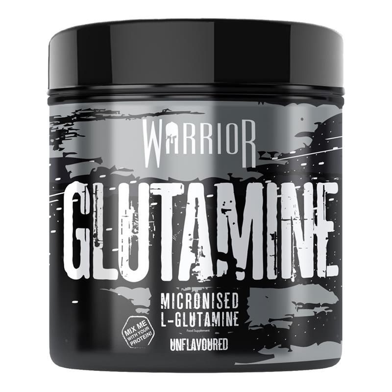Warrior Glutamine Powder - 300g (60 Servings) & 500g Tubs (100 Servings)