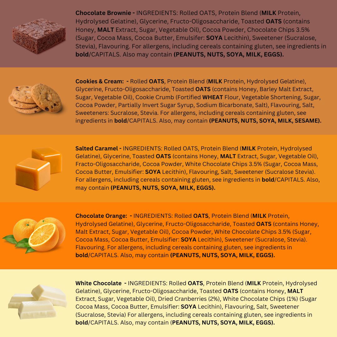 Warrior Crunch Protein Bars 12 x 64g