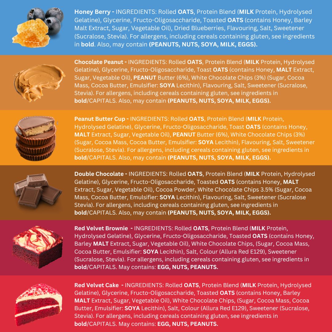 Warrior Crunch Protein Bars 12 x 64g