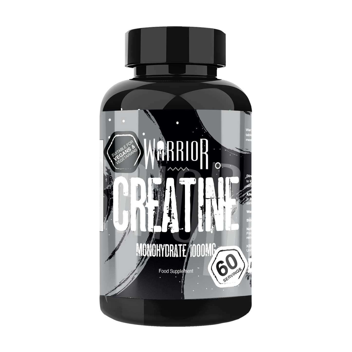 Warrior Creatine Monohydrate Tablets - 60 Tablets