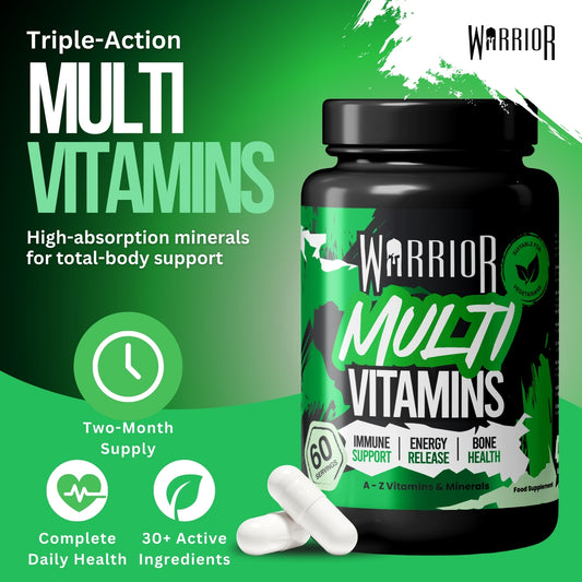 Warrior Multi Vitamin - 60 Tabs (2 Month Supply)