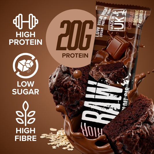 Warrior RAW Protein Bar 24-pack - image 2