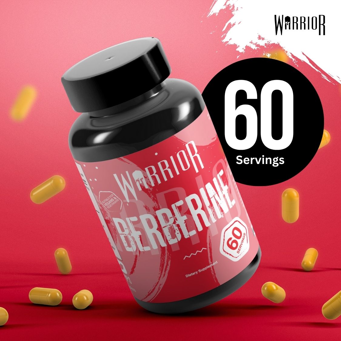 Warrior Berberine - 60 Caps