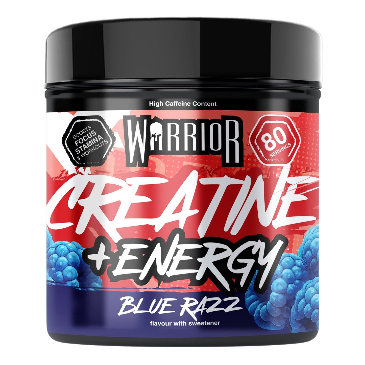 Warrior Creatine Plus Energy - 80 Servings