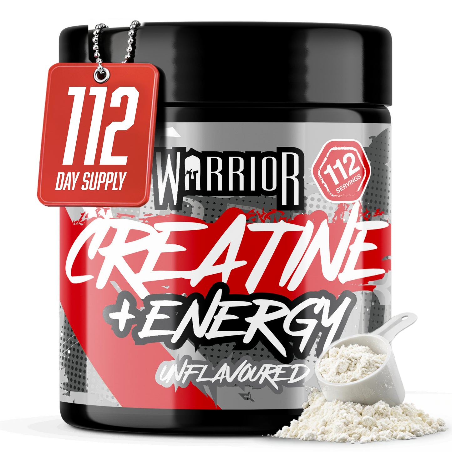 Warrior Creatine Plus Energy - 80 Servings