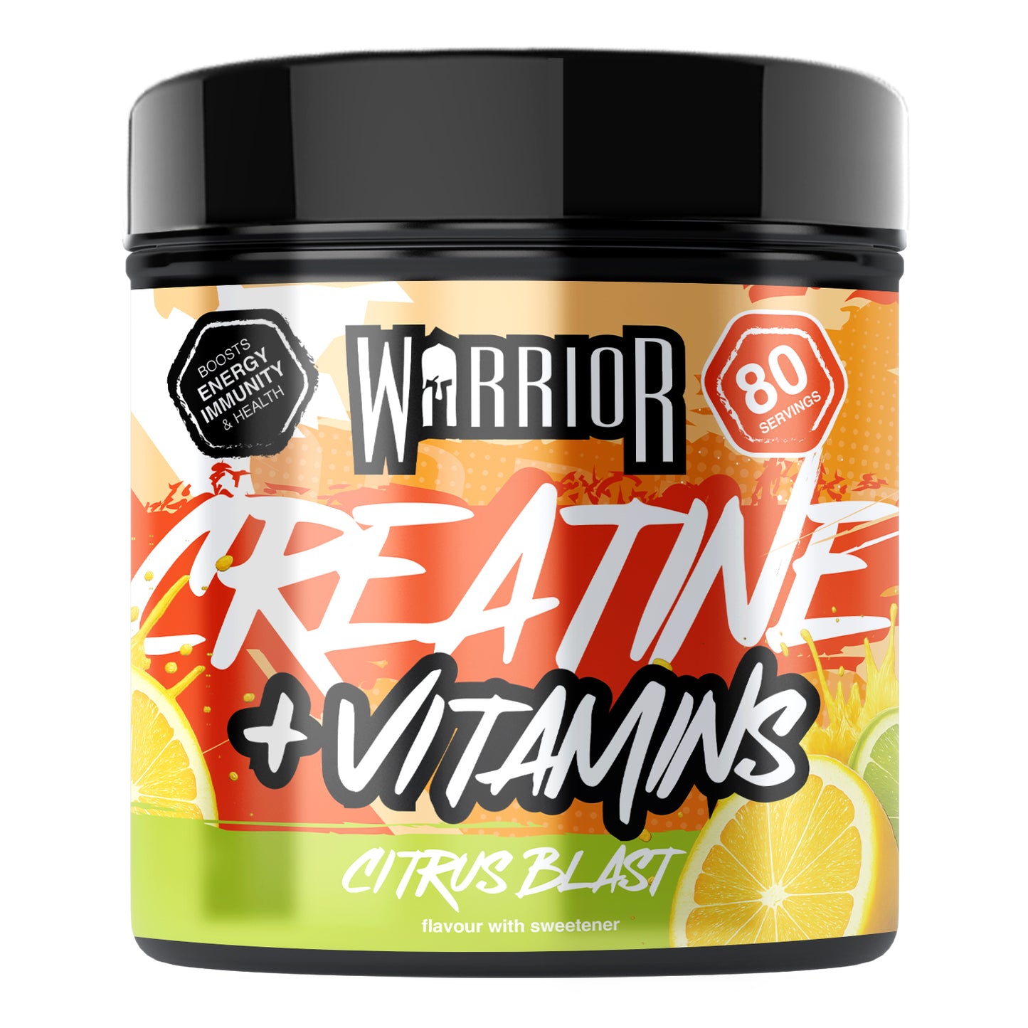 Warrior Creatine Plus Vitamins - 80 Servings