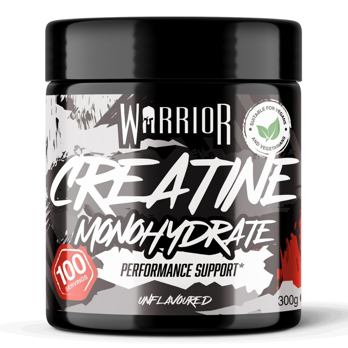 Warrior Creatine Monohydrate Powder - 300g & 500g