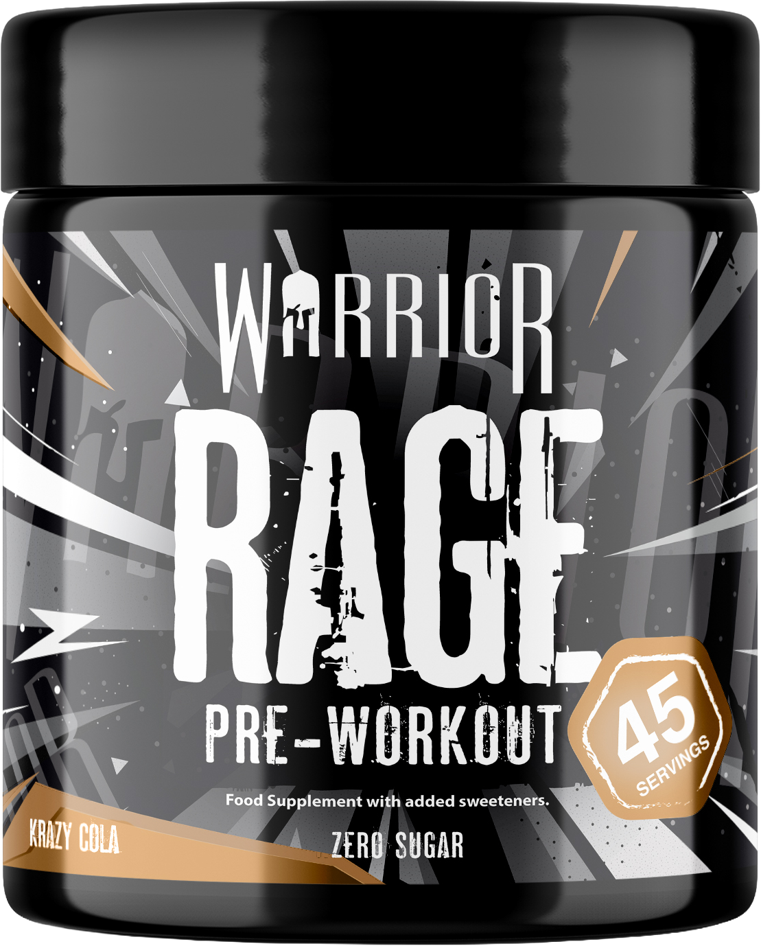 Warrior Rage Pre-Workout Powder - 392g (45 Servings)