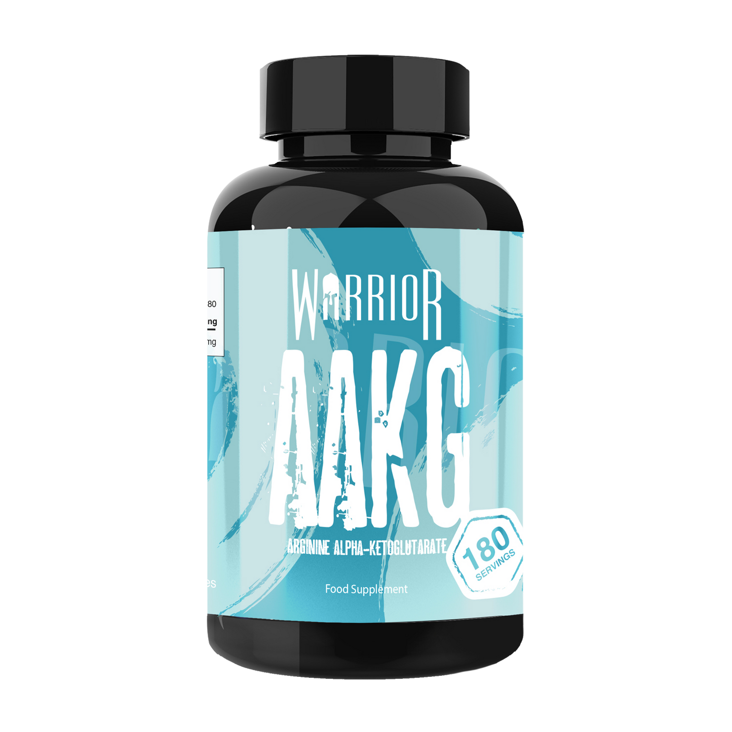 Warrior AAKG Capsules – 180 Caps | 2,000mg Nitric Oxide Booster for Pumps, Strength & Endurance