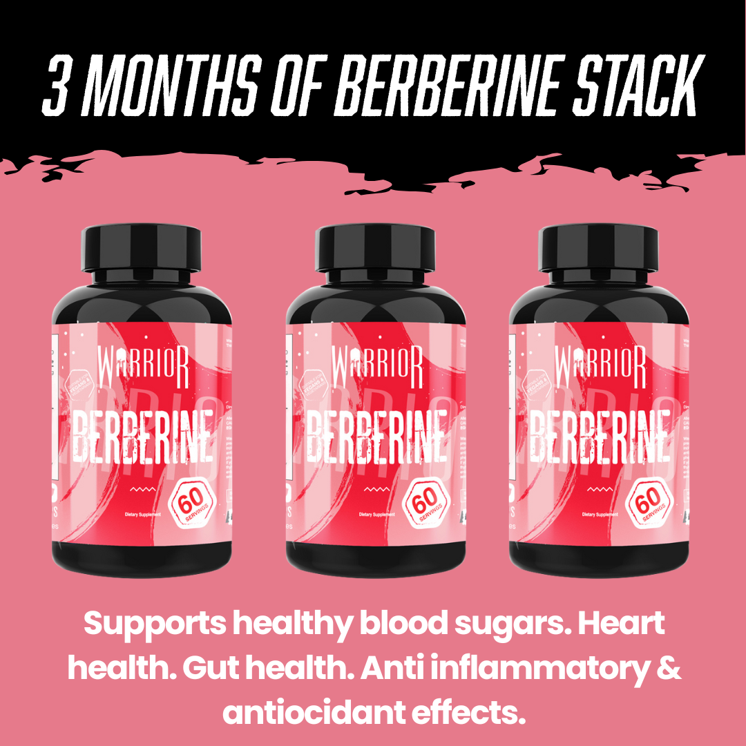 3 Months of Berberine Stack