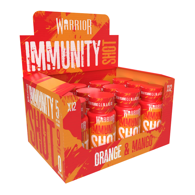 Warrior Immunity Shot - Orange & Mango - (12x 60ml)