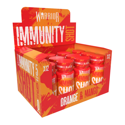Warrior Immunity Shot - (12x 60ml) - BBE Products - May 2025