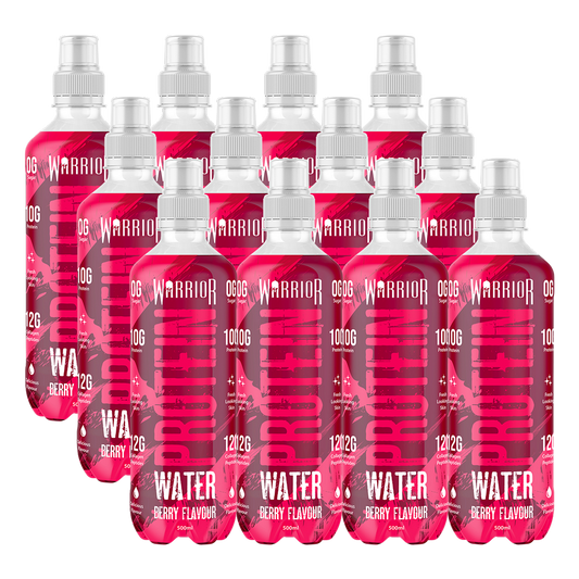 Warrior Protein Water - 500ml (12 Bottles) - BBE 30.04.25