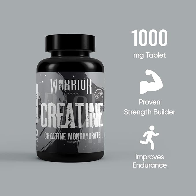 Warrior Creatine Monohydrate Tablets - 60 Tablets