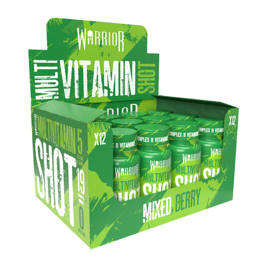 Warrior Multi Vitamin Shot - Berry - (12x 60ml)