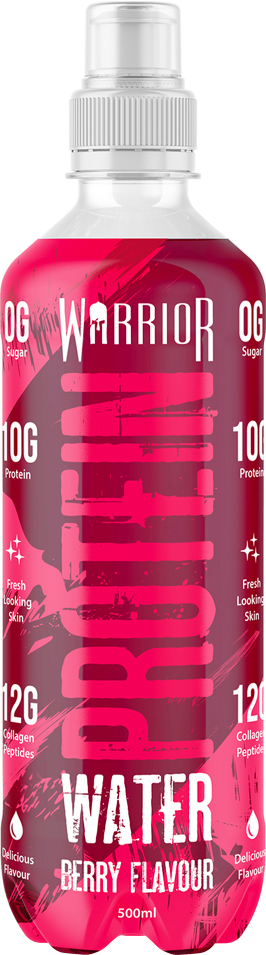 Warrior Protein Water - 500ml (Individual) - BBE 30.04.25