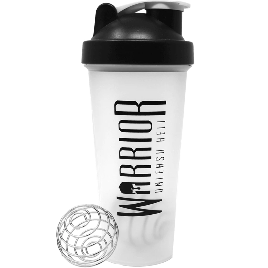 Warrior Shaker 600ml Protein Shaker Mixer Blender Cup Bottle
