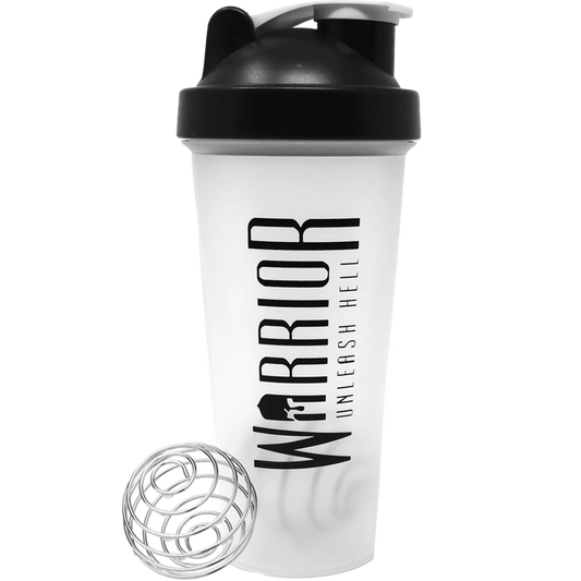 Warrior Shaker – 600ml | Premium Leak-Proof Protein Shaker Bottle