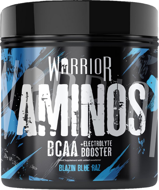 Warrior Aminos – BCAA + Electrolyte Powder (360g / 30 Servings)