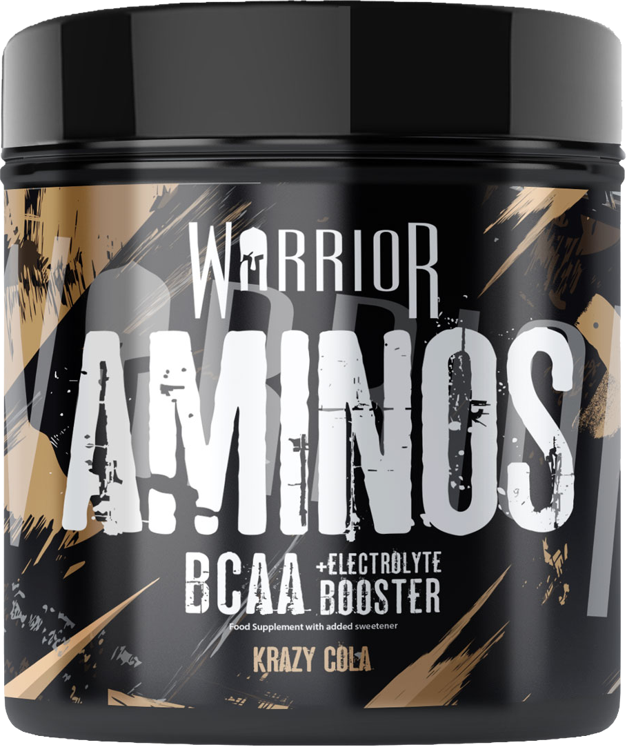 Warrior Aminos BCAA Powder - 360g (30 Srvs) - Krazy Cola
