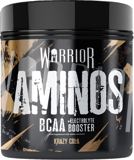 Warrior Aminos – BCAA + Electrolyte Powder (360g / 30 Servings)