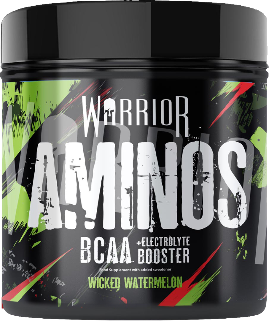 Warrior Aminos – BCAA + Electrolyte Powder (360g / 30 Servings)