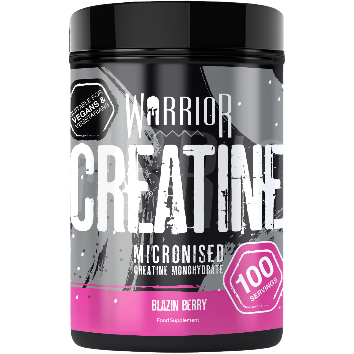 Warrior Creatine Monohydrate Powder - 300g & 500g