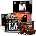 Warrior RAW Protein Bar - 12 x 75g Bars - 20g protein, oven baked