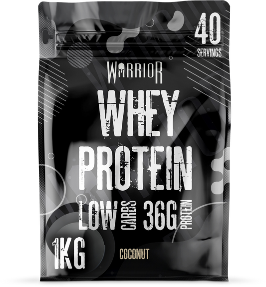 Warrior Whey Protein Powder – 1kg | High Protein Shake for Lean Muscle & Recovery UK