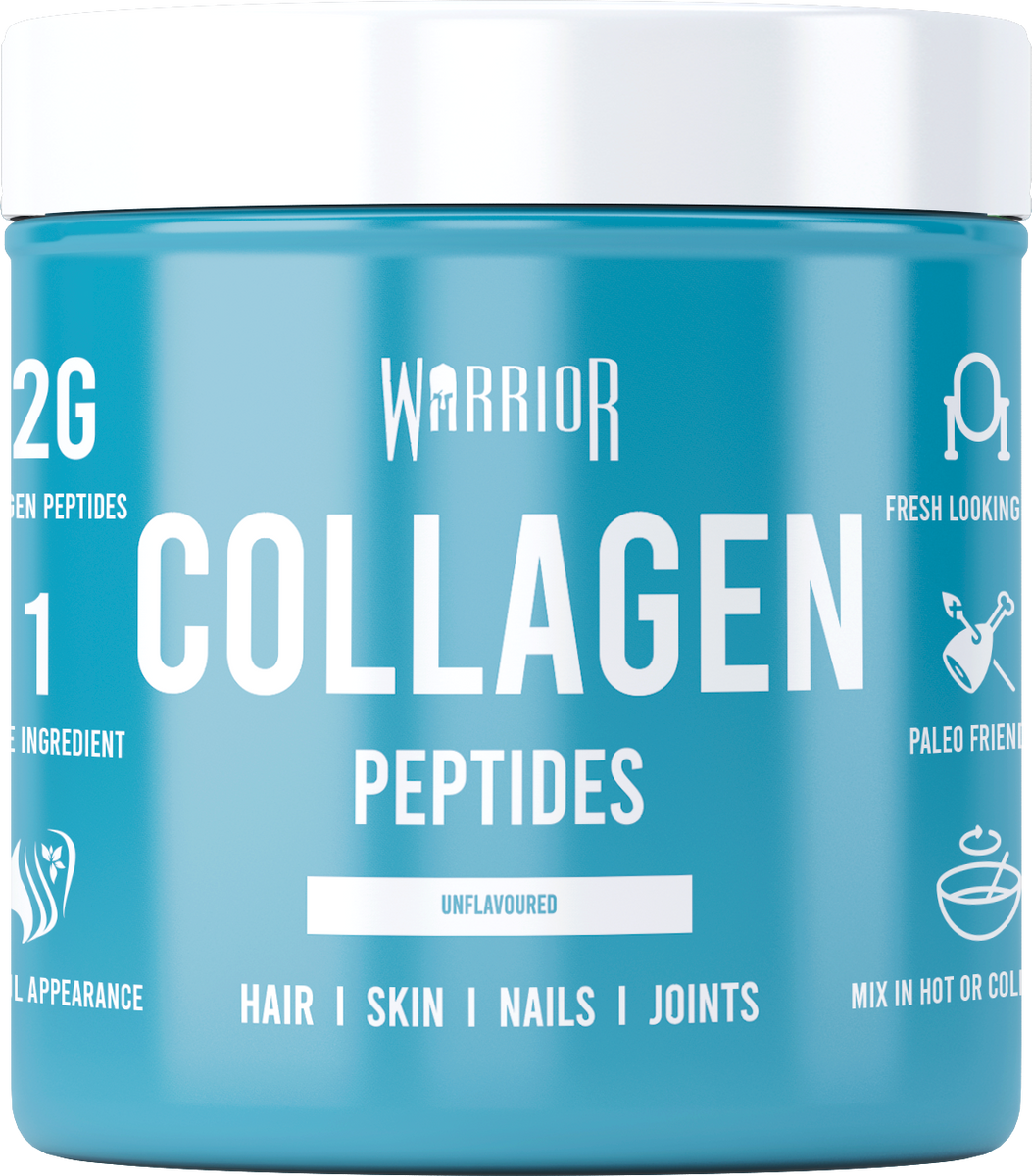 Collagen Protein Peptides Powder Warrior 180g Unflavoured Vegan