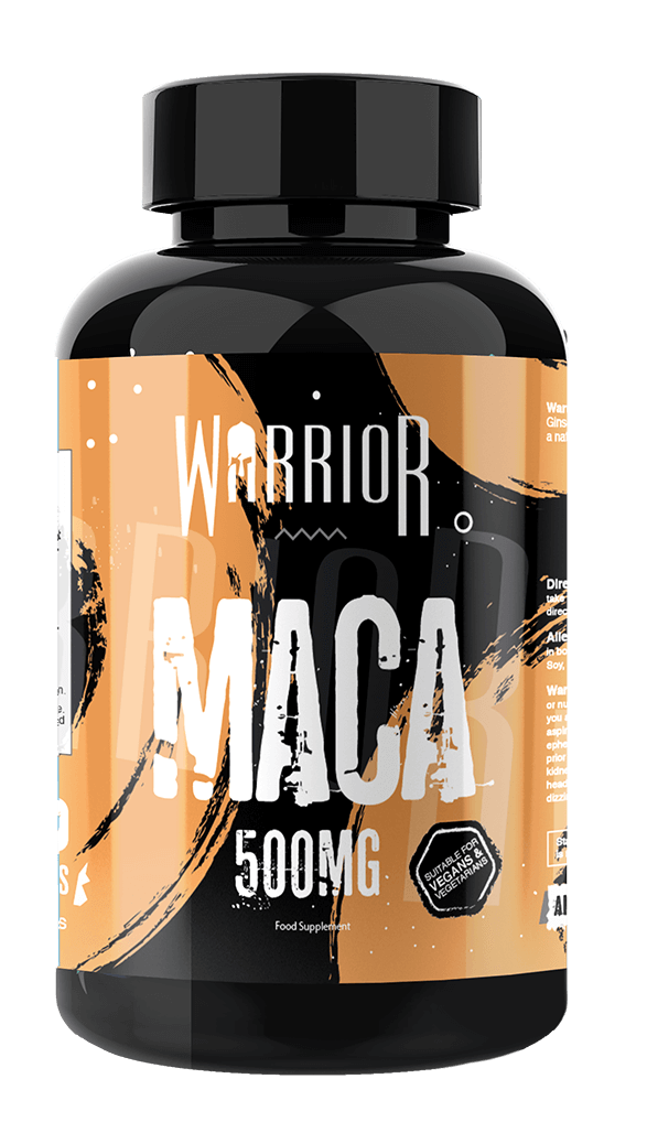 Warrior Maca – 500mg Capsules (60 Caps) | Natural Vitality, Hormone Balance & Performance Support
