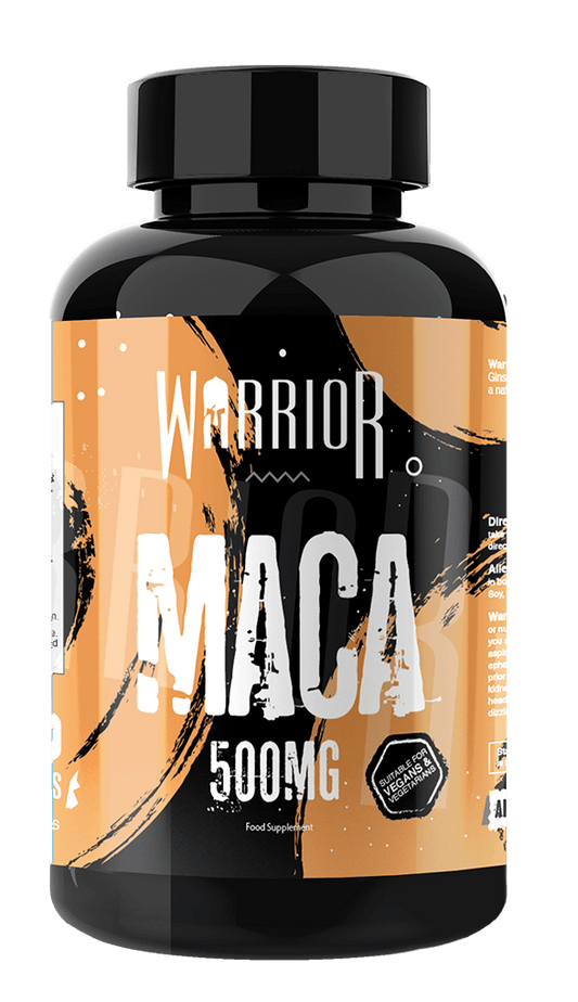 Warrior Maca – 500mg Capsules (60 Caps) | Natural Vitality, Hormone Balance & Performance Support