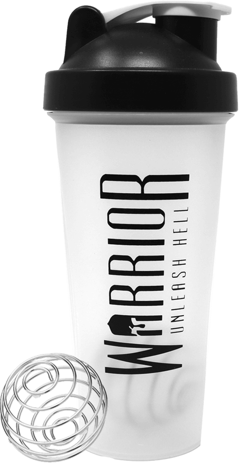 Warrior Shaker – 600ml | Premium Leak-Proof Protein Shaker Bottle