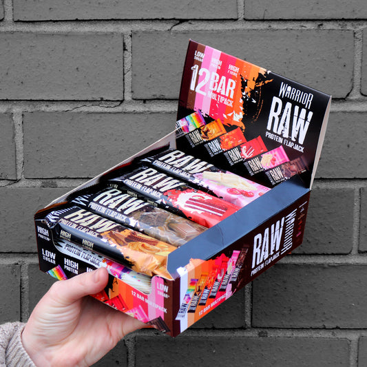 Warrior Raw The Worlds Lowest Sugar Protein Flapjack