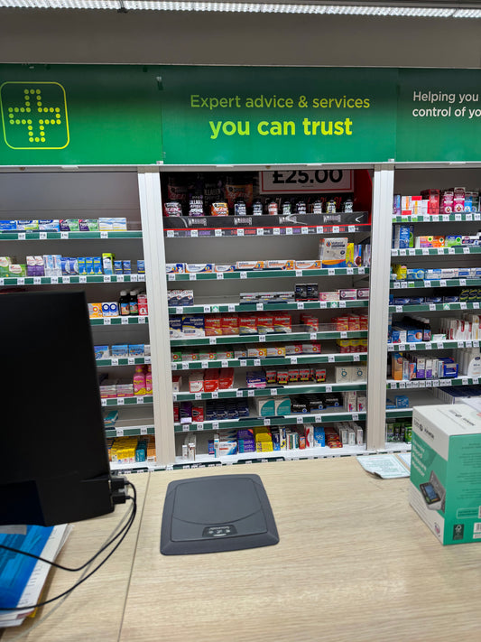 Warrior Creatine & Bars are now in ASDA Pharmacy