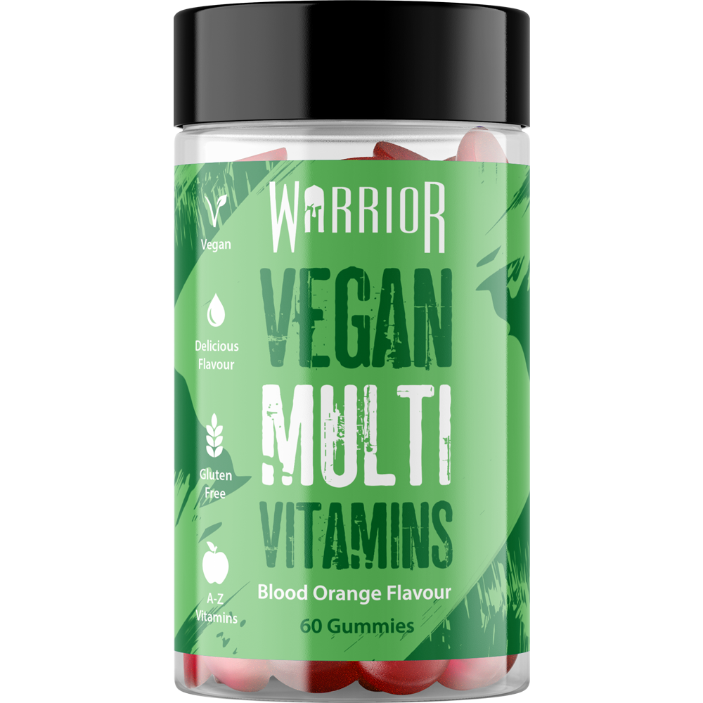 Warrior Vegan Multi Vitamin Gummies - 60 Orange Flavour Gummies