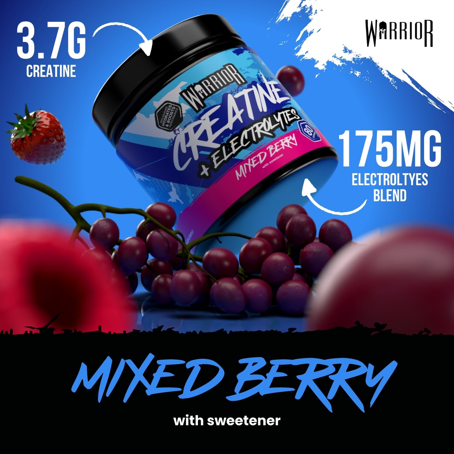 Warrior Creatine Plus Electrolytes