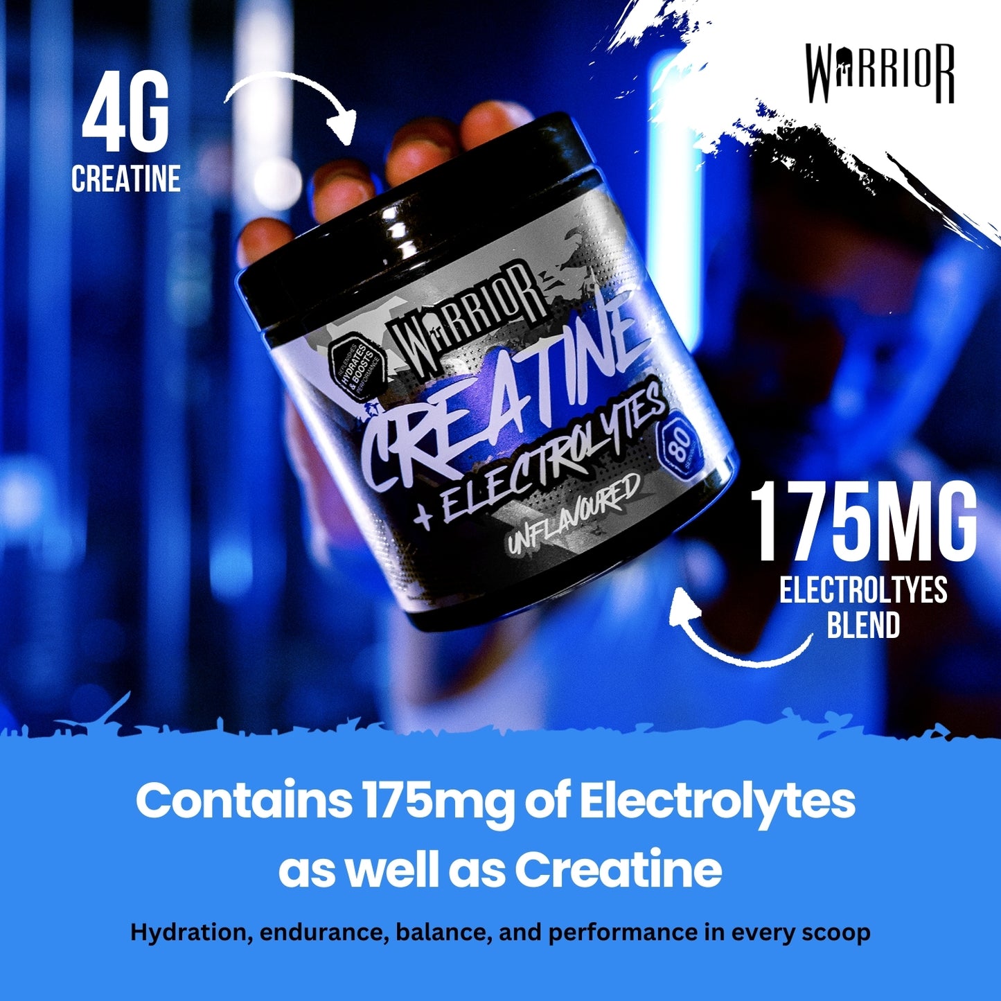Warrior Creatine Plus Electrolytes