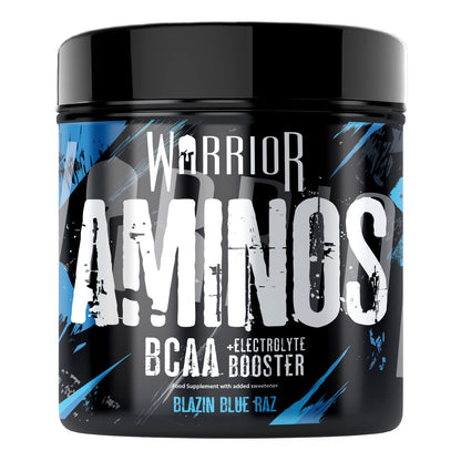 Warrior Aminos – BCAA + Electrolyte Powder (360g / 30 Servings)