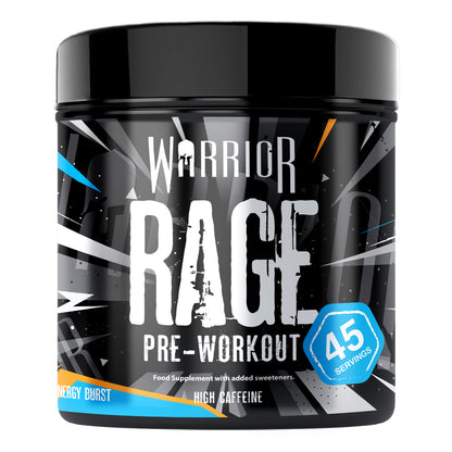 Warrior Rage Pre-Workout Powder - 392g (45 Servings)