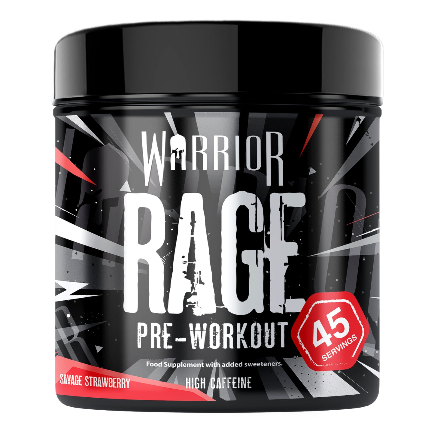 Warrior Rage Pre-Workout Powder - 392g (45 Servings)